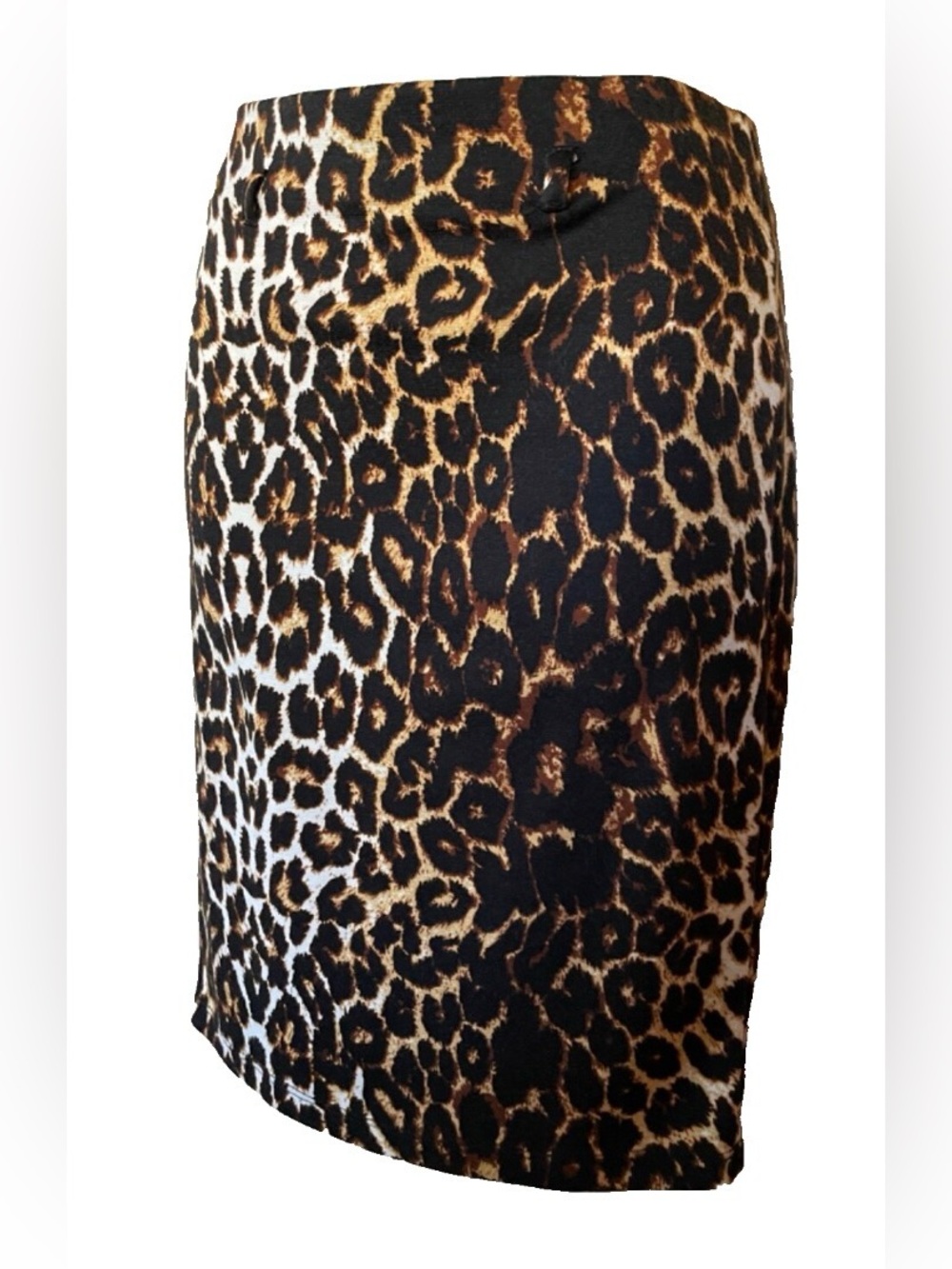 FOREVER 21 LEOPARD PENCIL Wiggle Pin-Up SKIRT Small NWOT